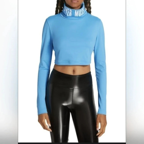 Moving Sale! 💘 Pyer Moss x Reebok crop turtleneck - Picture 1 of 10